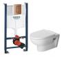 Duravit No. 1 Rimless toiletpakke inkl. sde m/softclose, cisterne og kobber betjening