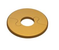 Metalwo Alu fit rosette �18 - B�rstet messing