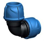 iJOINT 40 mm vinkel 90&deg;, PP, PN16