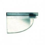 Rheinzink endebund RZ 1/4 højre 333 mm 12