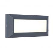 Lutec Architectural Helena udendrslampe til vg - 23 x 10 cm - Mrk gr
