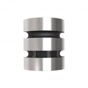 Lutec Architectural Maya udendrslampe til vg m/PIR-sensor - Rustfrit stl