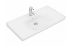 Ifö Sense 90 håndvask t/væg eller møbel - 1 hanehul - Ifö Clean