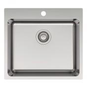 Lavabo LA 550 Soft kkkenvask - Rustfrit stl