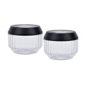 Lutec Solar Diva bordlampe m/solceller - St af 2 - Sort