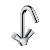 hansgrohe Logis 2-grebs håndvaskarmatur 150 m/svingtud u/bundventil - Krom