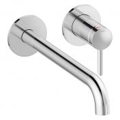 Damixa Iris hndvaskarmatur til indbygning m/Koldstart - 250 mm - Krom