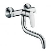 hansgrohe Focus M41 kkkenarmatur t/vg - Med svingtud