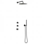 Damixa Iris XS 1 300 brusest til indbygning - Brstet grafitgr