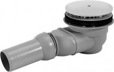 Duravit vandret aflb til brusekar - Krom