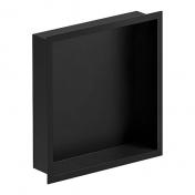 Damixa Zen badeværelseshylde til indbygning - Firkantet - Mat sort
