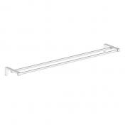 Damixa Zen dobbelt håndklædestang 800 mm - Krom