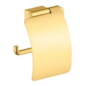 Damixa Zen toiletrulleholder m/lg - Brstet messing