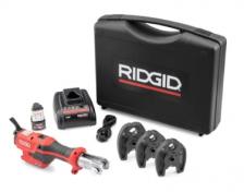 Ridgid pressmaskine RP115, med batteri, lader og U16-20-25 kæber