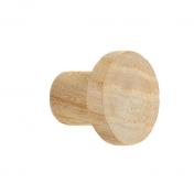 Beslagsboden B407 mbelknop i tr - Lys ask