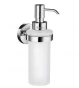 Smedbo Home sæbedispenser - Krom/mat glas