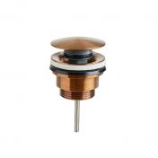 Casse universal push-up bundventil - Brstet kobber