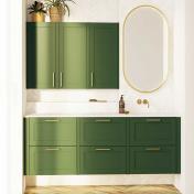 Dansani Luna Classic 180 møbelsæt m/Minore vask og rammefronter - Valgfri farve