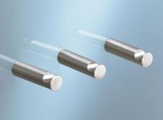 Vola håndklædekrog T18 (lang model) - Børstet Messing natur