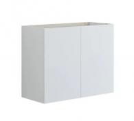 Dansani Luna Urban 80 mini vaskeskab m/lger - Hvid mat