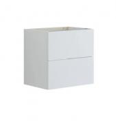 Dansani Luna vaskeskab 50x48 m/skuffer - Hvid mat