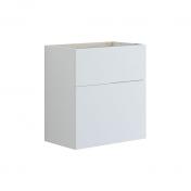 Dansani Luna Mini vaskeskab 60x64 m/skuffer - Hvid mat