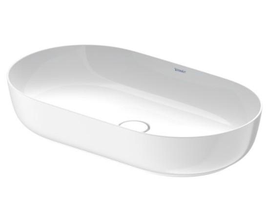 Duravit Luv 70 fritstående bowlevask - Uden hanehul - Wondergliss Duravit Luv 70 fritstående bowlevask - Uden hanehul - Wondergliss