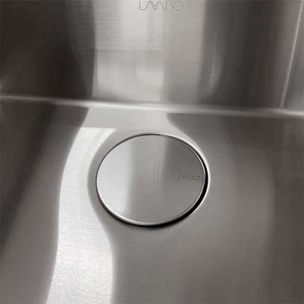 Lavabo designcover til køkkenvask - Rustfrit stål