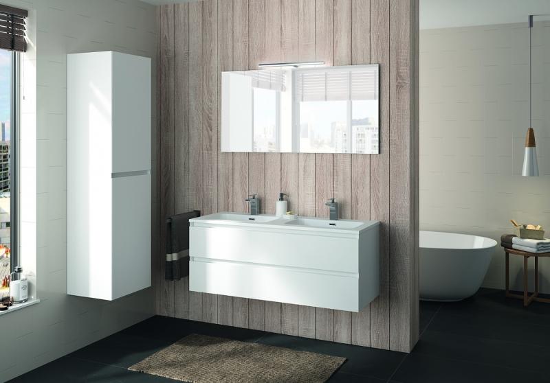 Allibert Pure 120 underskab - Mat hvid Allibert Pure 120 underskab - Mat hvid