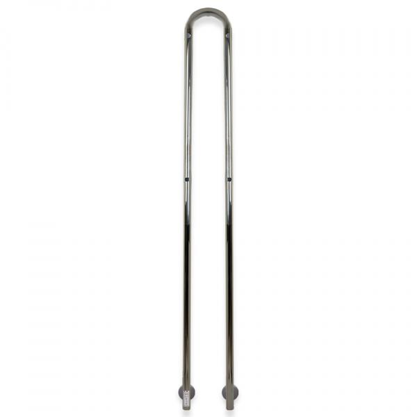 Kriss Duo Plus håndklædetørrer 19x148 cm - Poleret rustfrit stål Kriss Duo Plus håndklædetørrer 19x148 cm - Poleret rustfrit stål