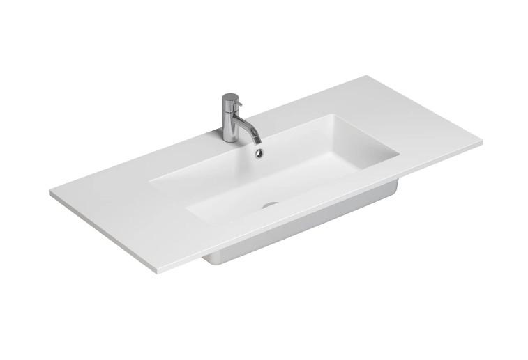 Dansani YOU Minore møbelvask specialmål B100-119 cm - Hvid mat Dansani YOU Minore møbelvask specialmål B100-119 cm - Hvid mat