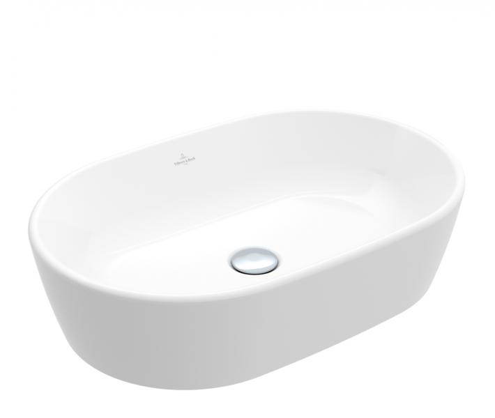 V&B Architectura 60 fritstående bowlevask - Med overløb V&B Architectura 60 fritstående bowlevask - Med overløb