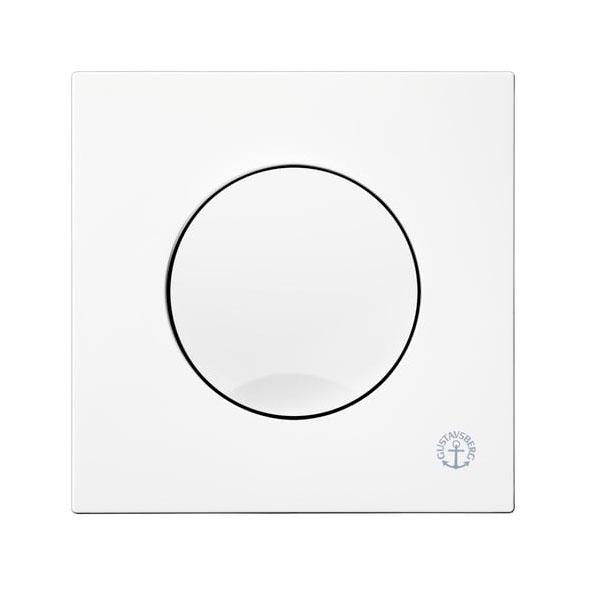 Gustavsberg Triomont XS front pl Hvid enkelt