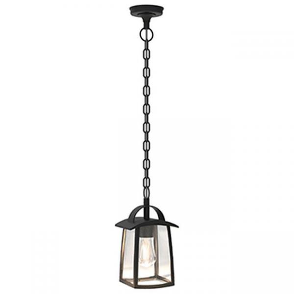 Lutec Tradition Kelsey udendørslampe til loft - Mat sort Lutec Tradition Kelsey udendørslampe til loft - Mat sort