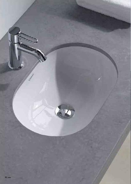 Duravit Foster 43 håndvask t/underlimning - Uden hanehul Duravit Foster 43 håndvask t/underlimning - Uden hanehul