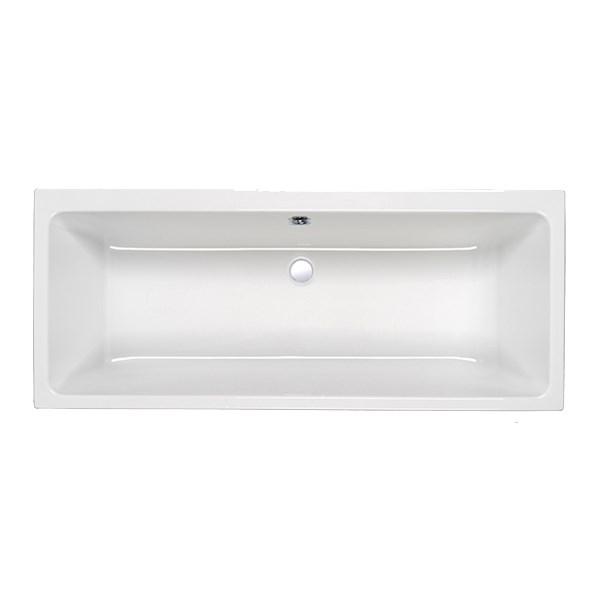 Strømberg Quantum badekar t/indbygning - 170 x 70 - 2 ryglæn - m/Carronite Strømberg Quantum badekar t/indbygning - 170 x 70 - 2 ryglæn - m/Carronite