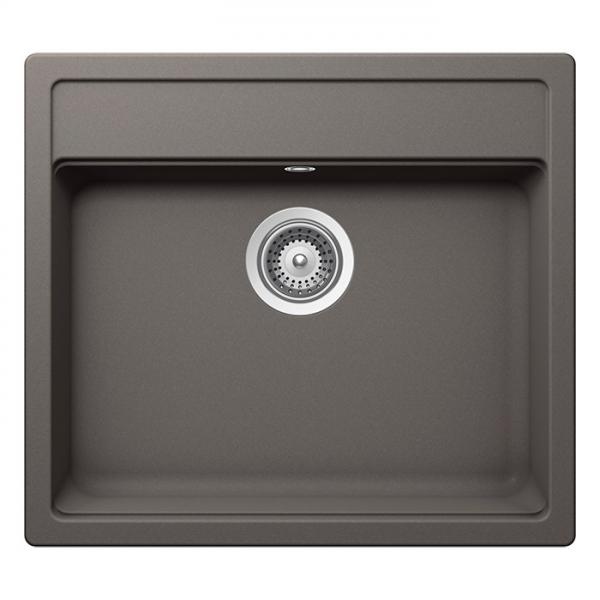 Intra Mono N-100 køkkenvask i komposit - Silverstone