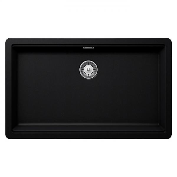 Intra Greenwich N-100XL køkkenvask i Cristadur - Puro (sort)