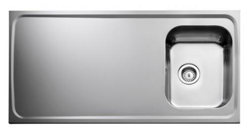 Intra AF12-KV stålbordplade køkkenvask - Vendbar - 120 cm Intra AF12-KV stålbordplade køkkenvask - Vendbar - 120 cm