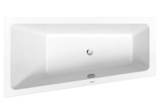 Duravit No.1 asymmetrisk badekar til indmuring 1500 x 800 mm - Venstre Duravit No.1 asymmetrisk badekar til indmuring 1500 x 800 mm - Venstre
