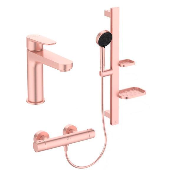 Ideal Standard Alu+ komplet pakke til badeværelse - Rosé Ideal Standard Alu+ komplet pakke til badeværelse - Rosé