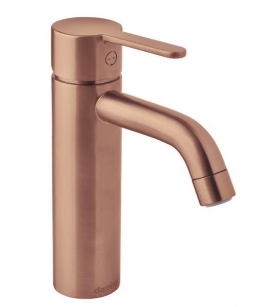 Damixa Silhouet M håndvaskbatteri u/bundventil - Børstet kobber Damixa Silhouet M håndvaskbatteri u/bundventil - Børstet kobber