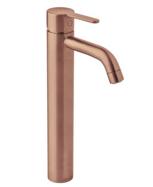 Damixa Silhouet L håndvaskbatteri u/bundventil - Børstet kobber Damixa Silhouet L håndvaskbatteri u/bundventil - Børstet kobber