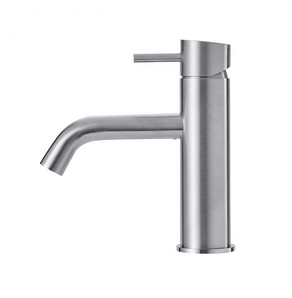 QTOO håndvaskarmatur - Børstet rustfri stål QTOO håndvaskarmatur - Børstet rustfri stål