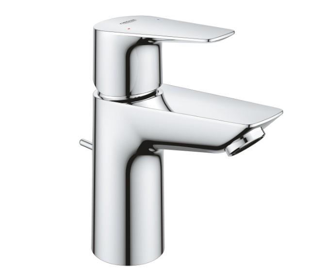Grohe Start Edge S håndvaskarmatur m/løftestang og bundventil Grohe Start Edge S håndvaskarmatur m/løftestang og bundventil