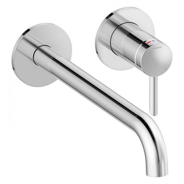 Damixa Iris håndvaskarmatur til indbygning m/Koldstart - 250 mm - Krom Damixa Iris håndvaskarmatur til indbygning m/Koldstart - 250 mm - Krom