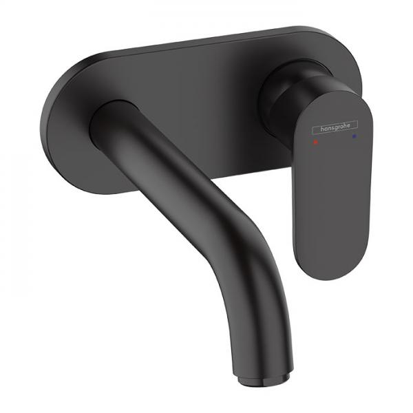 hansgrohe Vernis Blend håndvaskarmatur t/indbygning 207 mm - Mat sort