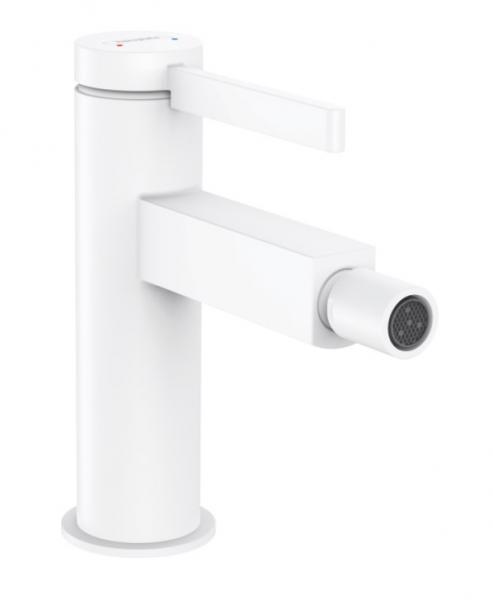 Hansgrohe Finoris bidetarmatur m/push-open - Mat hvid Hansgrohe Finoris bidetarmatur m/push-open - Mat hvid