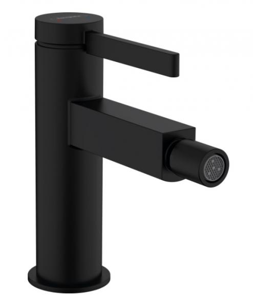 Hansgrohe Finoris bidetarmatur m/push-open - Mat sort Hansgrohe Finoris bidetarmatur m/push-open - Mat sort