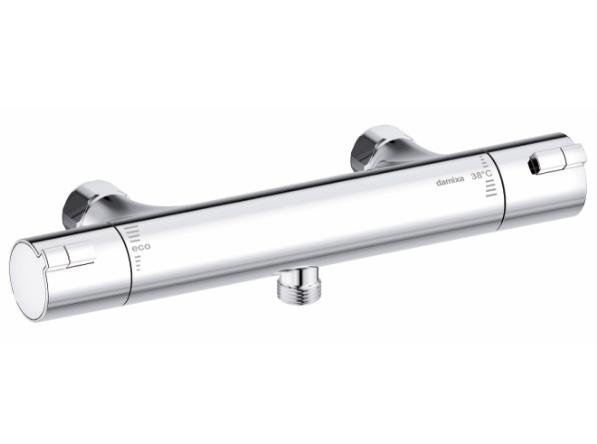 Damixa Thermixa Zero brusetermostat m/studs ned Damixa Thermixa Zero brusetermostat m/studs ned